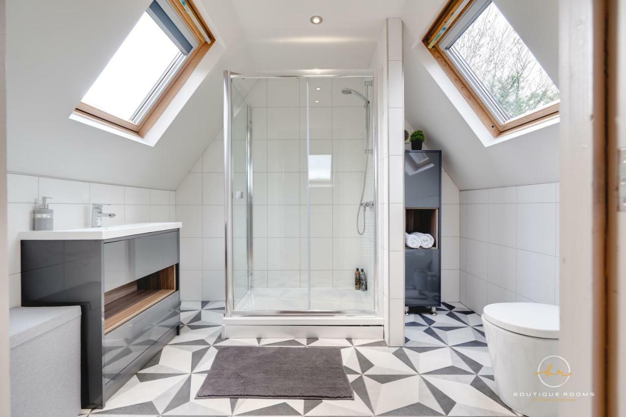 The Retreat Sauna & Hot Tub Boutique Rooms Great Paxton 外观 照片